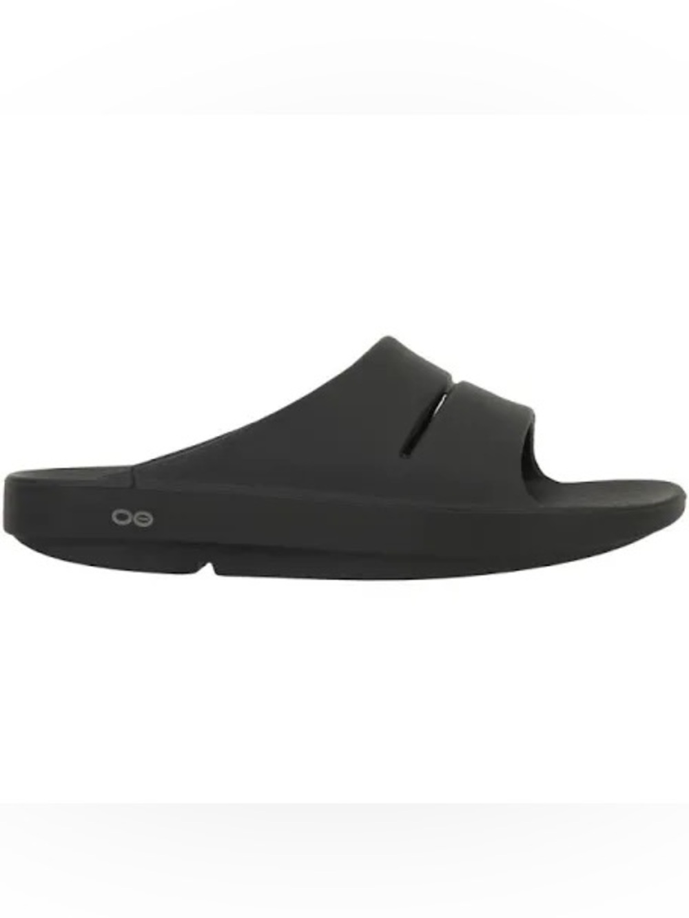 OOFOS OOahh Sport Recovery Slide Sandals Black Women’s 7 Men’s 5 EU 38